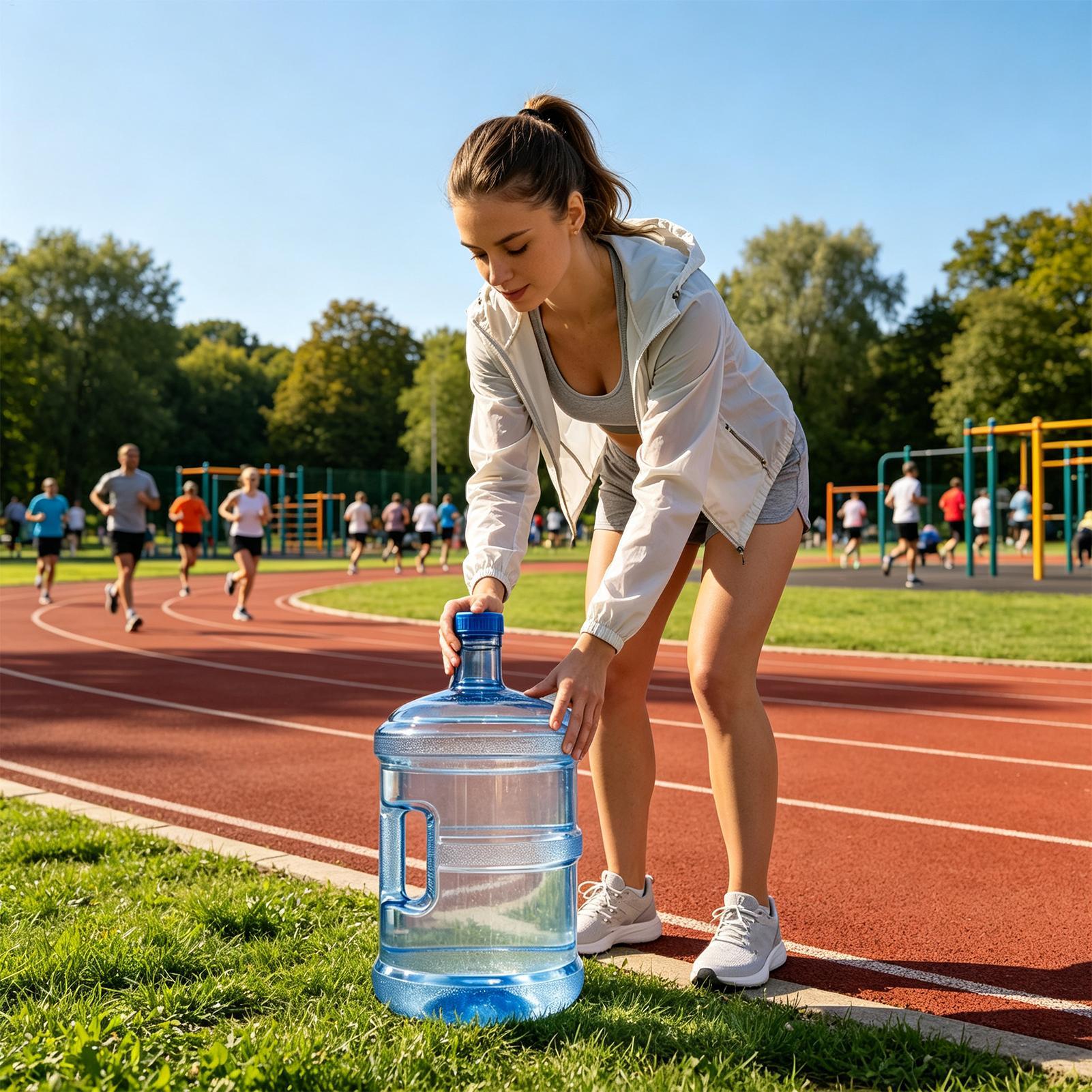 Outdoor Camping Water Jug - Grote waterkan 11,3 liter lekvrije hervulbare