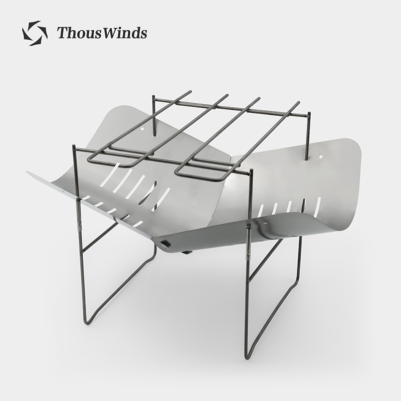 Outdoor Camping Stove Wood - Thous Winds Draagbare Mini Camping Houtkachel