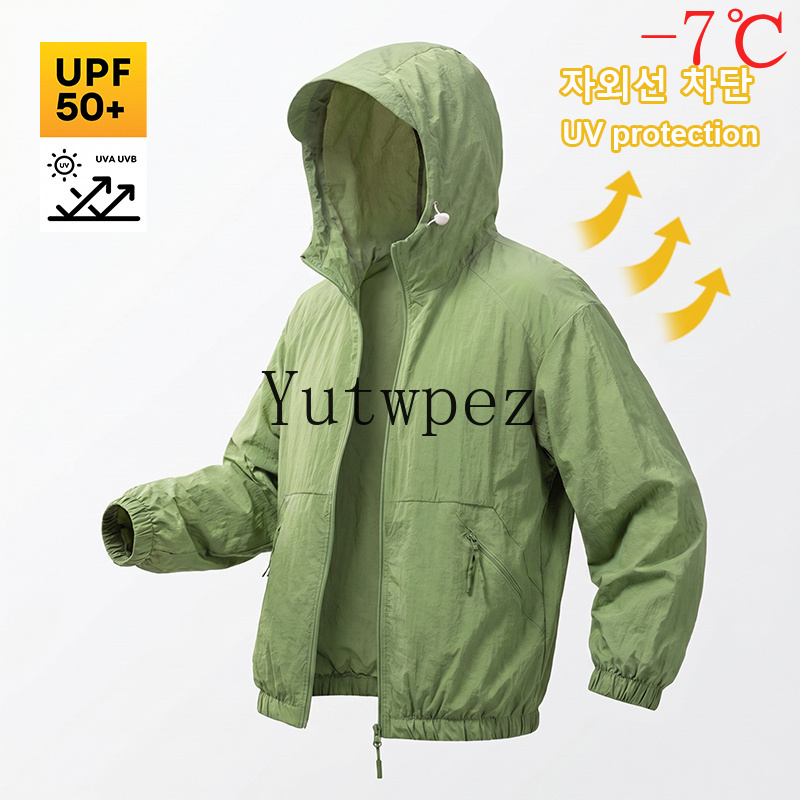 Outdoor Camping Jacket - Unisex zonbeschermingsjas UPF88+ waterdicht sneldrogend lichtgewicht