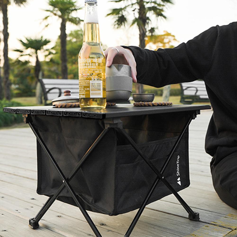 Outdoor Camping Table With Storage - Outdoor Camping Opvouwbare Opbergtas Grote Ruimte