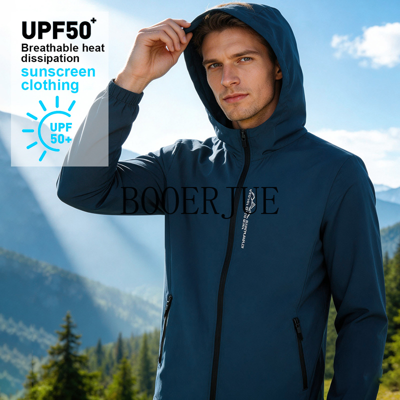 Outdoor Camping Jacket - Outdoor Hiking Sport Zomer Heren Waterdichte