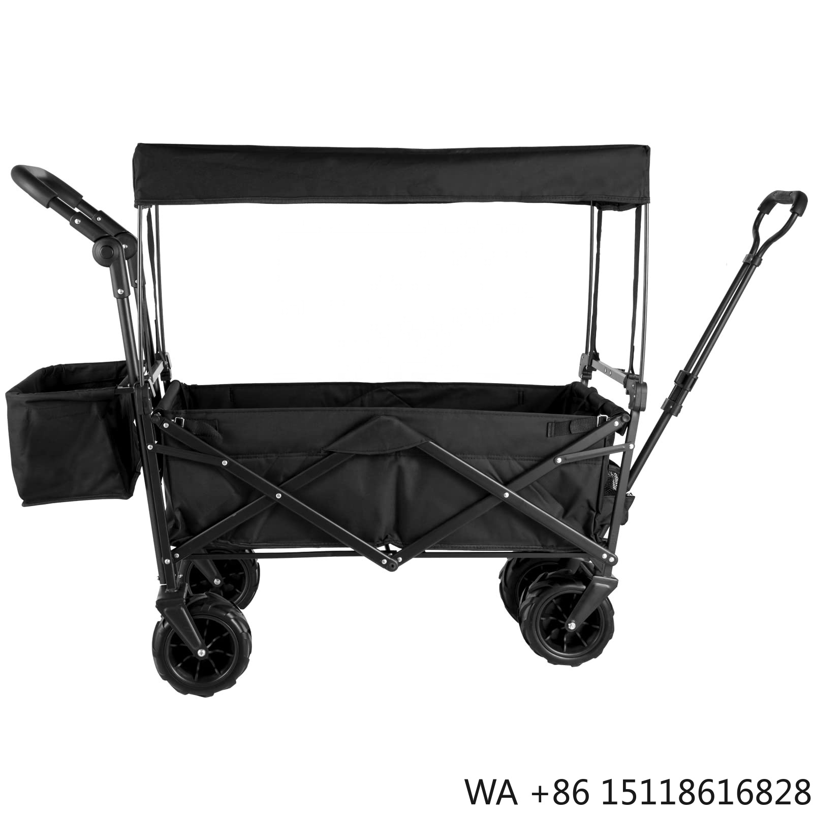 Outdoor Camping Set - Vouwwagen voor buitenkamperen, opvouwbare transportkar met
