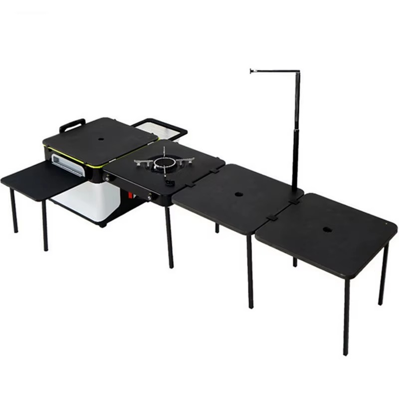 Outdoor Camping Kitchen Set - Hoge kwaliteit draagbare opvouwbare campingkeukenbox, mobiele