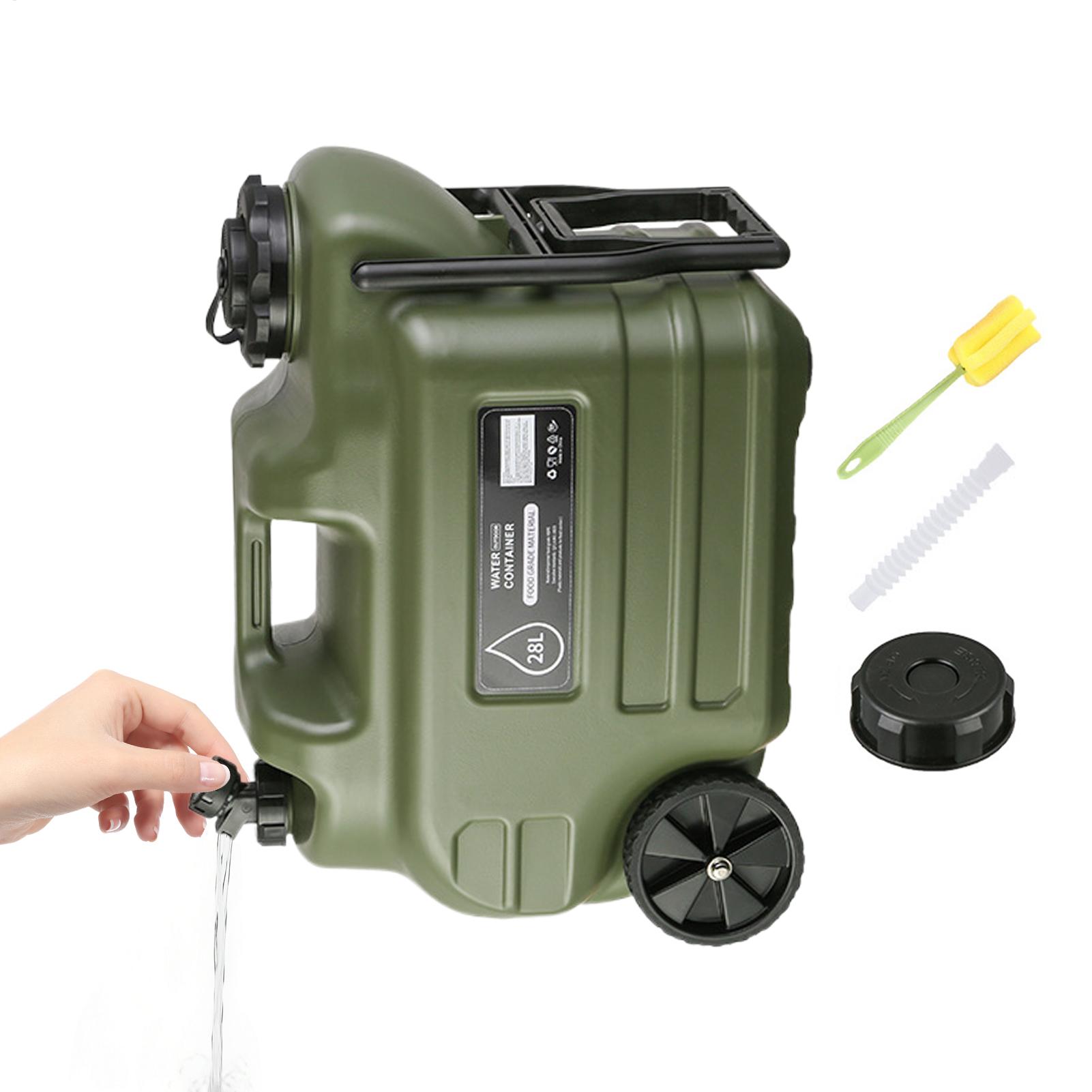 Outdoor Camping Water Jug - 28L Camping Watercontainer Met Kraan Draagbare