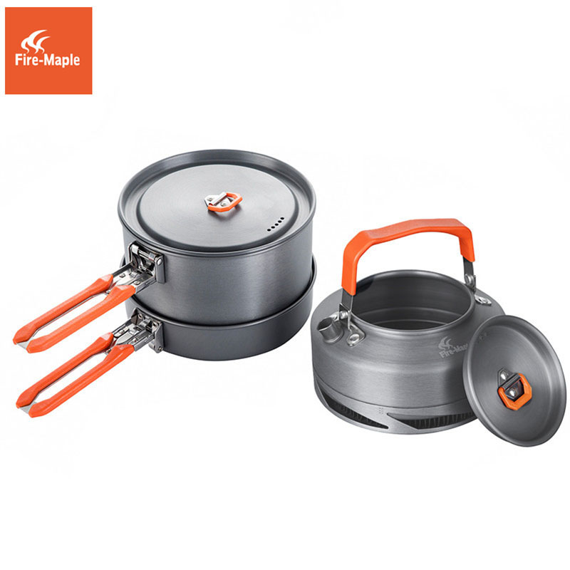 Outdoor Camping Kitchen Set - Fire Maple Camping Kookgerei Gebruiksvoorwerpen Gerechten