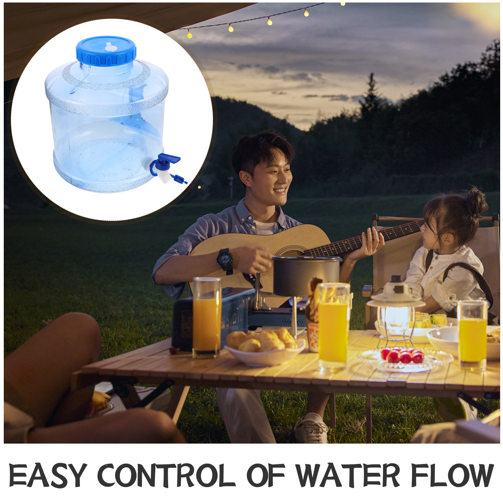 1Set 7.5L Draagbare Waterconta - Outdoor Camping Water Jug recensie en prijs