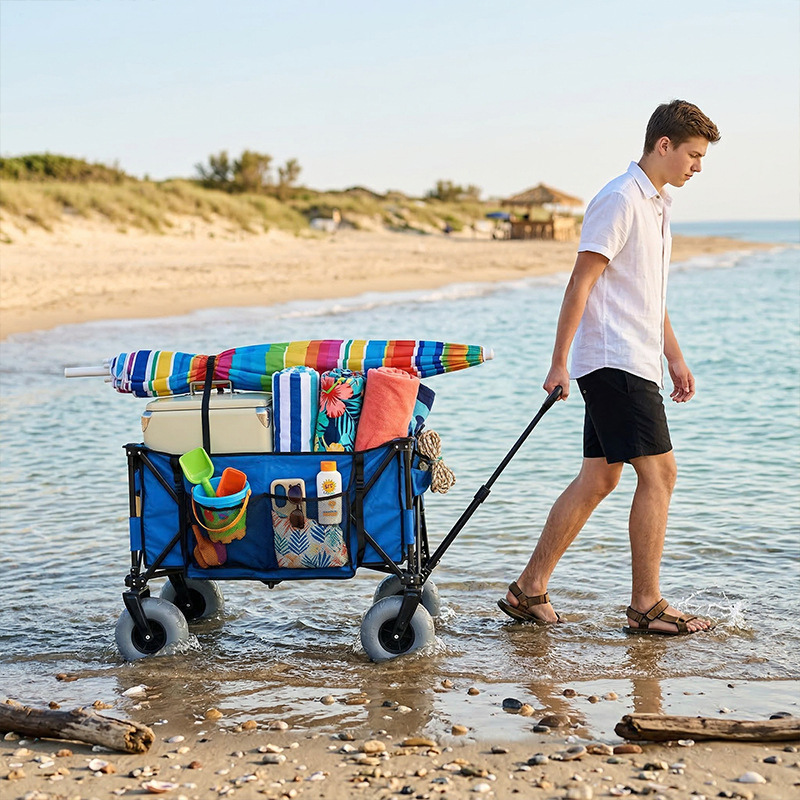 Opvouwbare metalen strandwagen - Outdoor Camping Set recensie en prijs