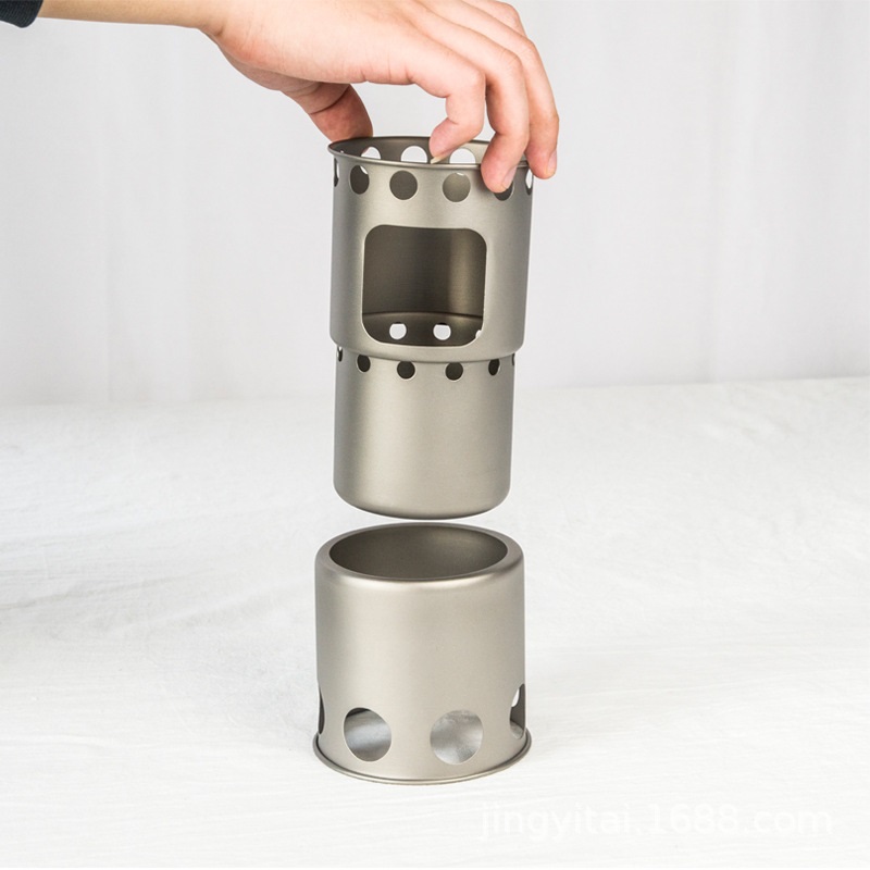 Camping Kleine Titanium Houtka - Outdoor Camping Stove Wood recensie en prijs