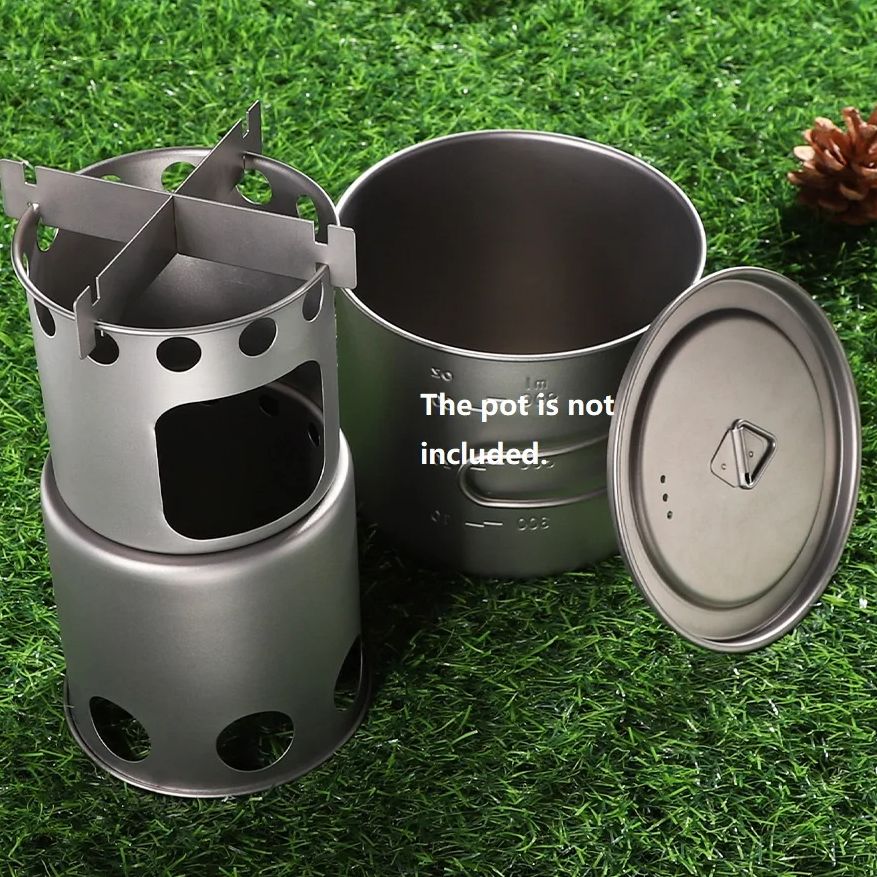 Camping Kleine Titanium Houtka - Outdoor Camping Stove Wood recensie en prijs