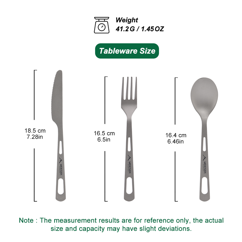Widesea Camping Kookset Spork  - Outdoor Camping Kitchen Set recensie en prijs