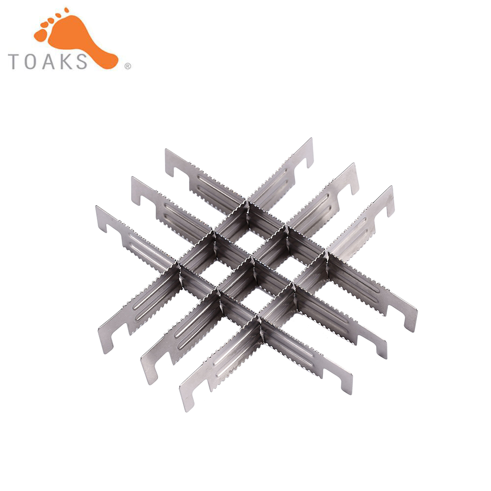 2/4/6pcs TOAKS Outdoor Titaniu - Outdoor Camping Stove Wood recensie en prijs