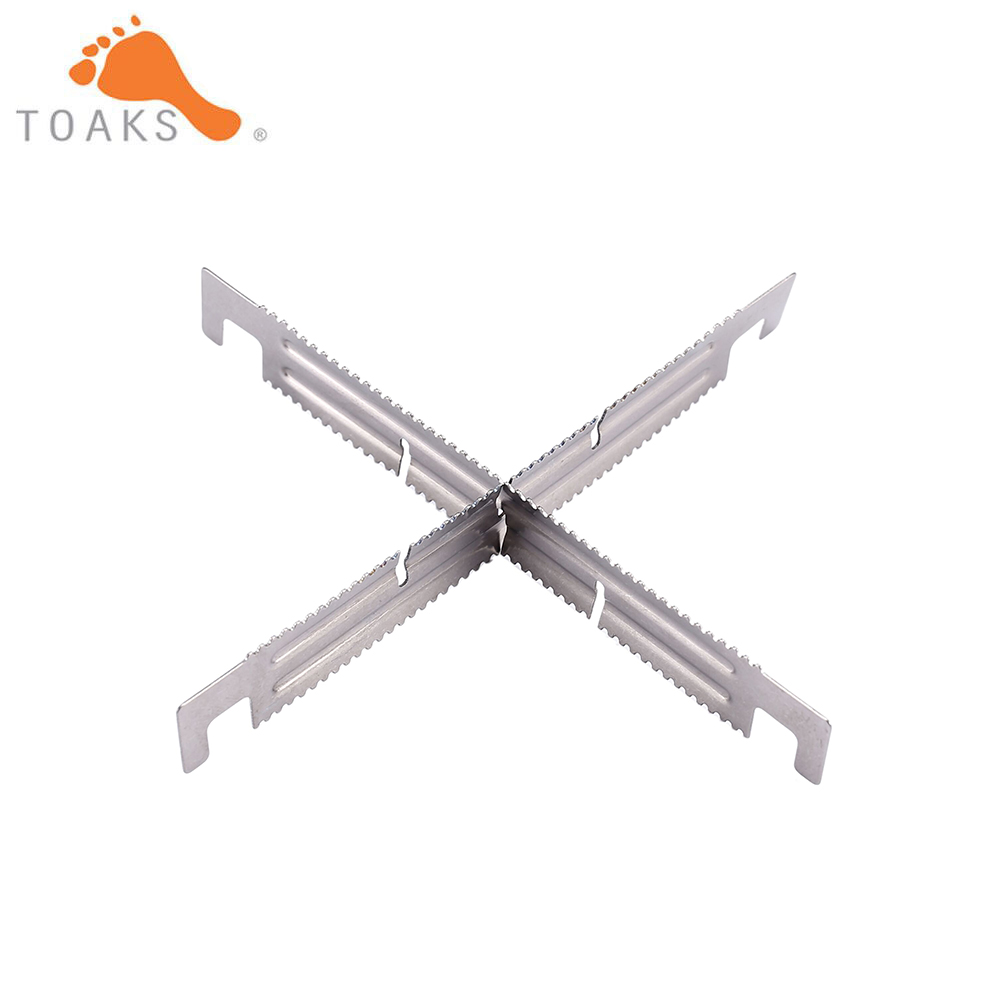 2/4/6pcs TOAKS Outdoor Titaniu - Outdoor Camping Stove Wood recensie en prijs