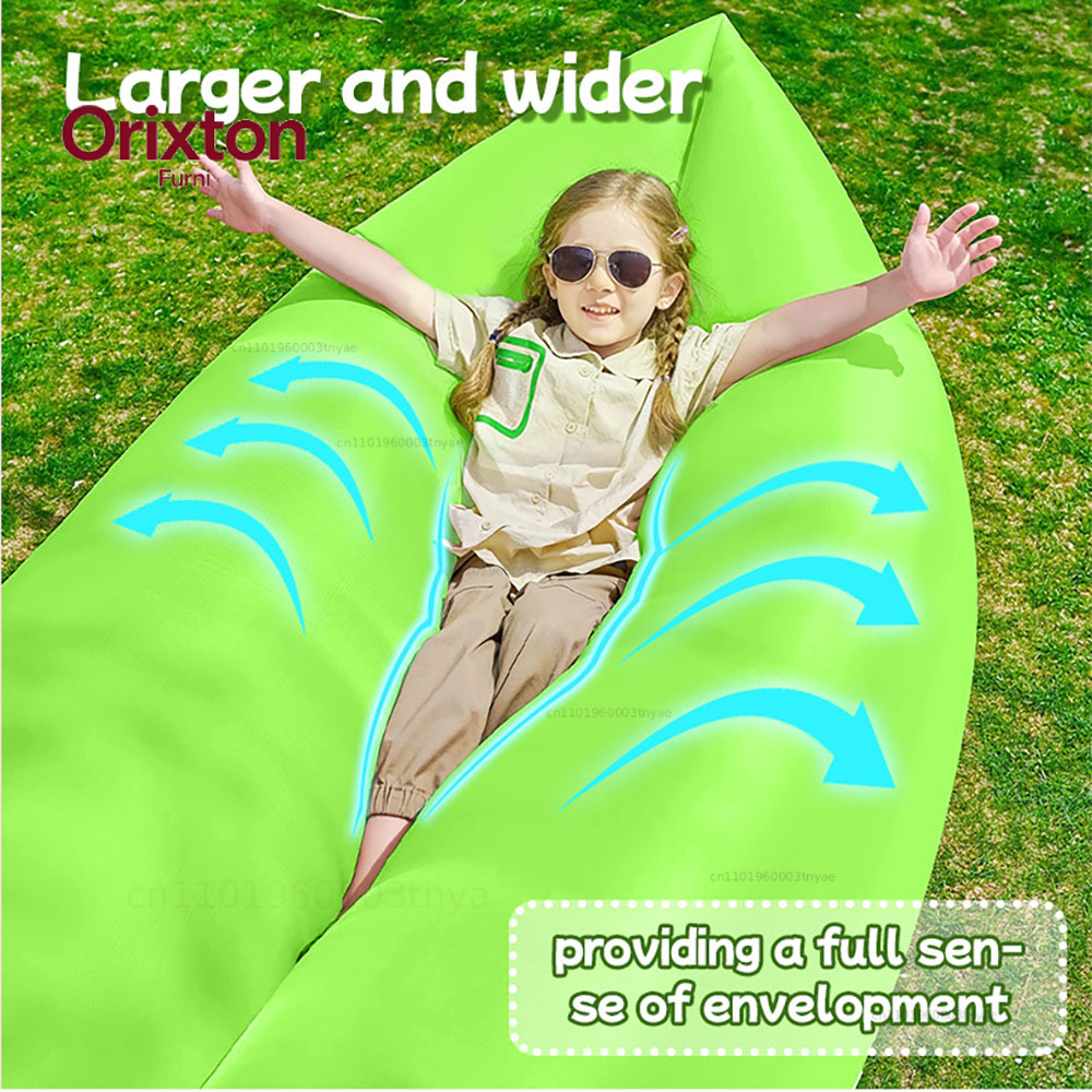 Multicolor opblaasbare eenpers - Outdoor Camping Sleeping Bag recensie en prijs