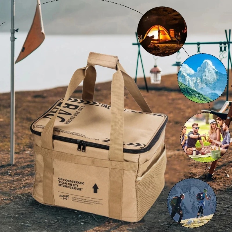 1 stks 42L Buiten Tactische Ca - Outdoor Camping Folding Storage Box recensie en prijs