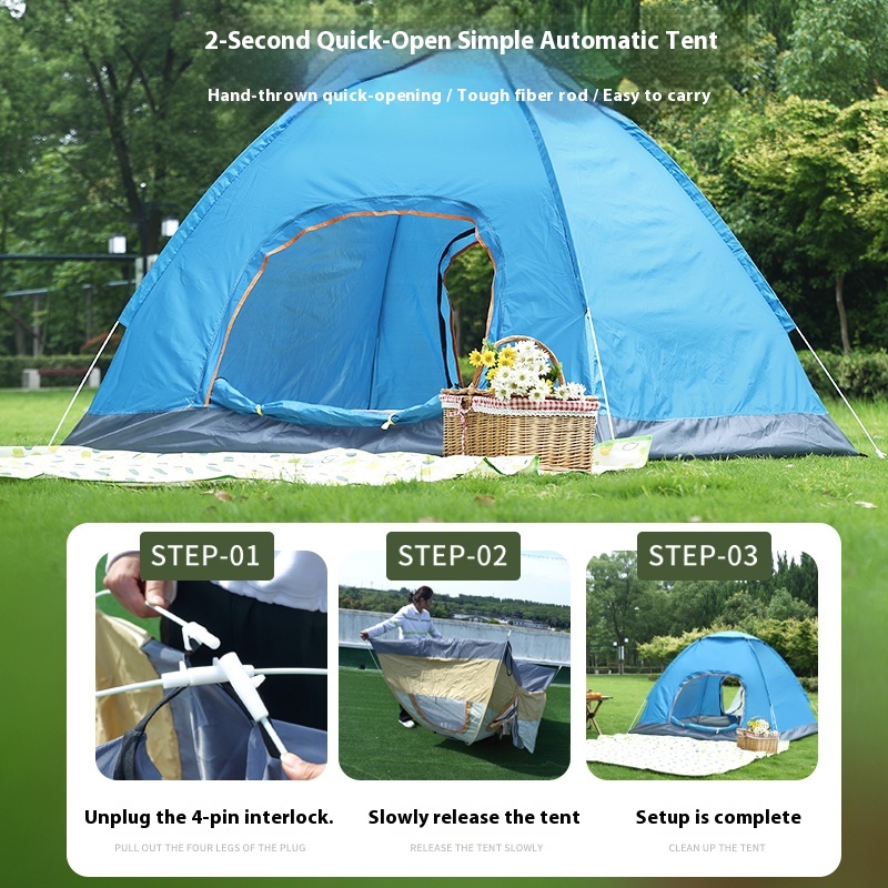Volautomatische buitentent kan - Outdoor Camping Equipment Stores recensie en prijs