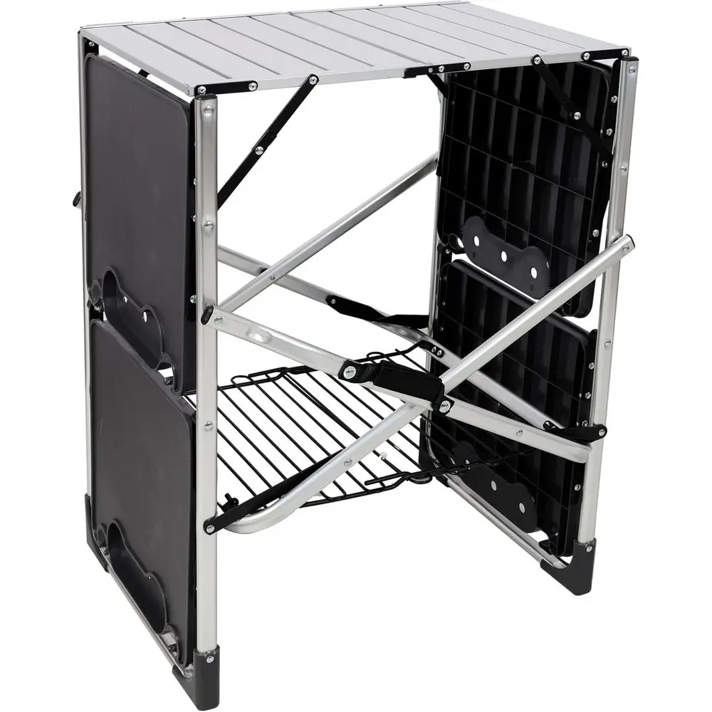 Draagbare buitenkeukentafel me - Outdoor Camping Table With Storage recensie en prijs