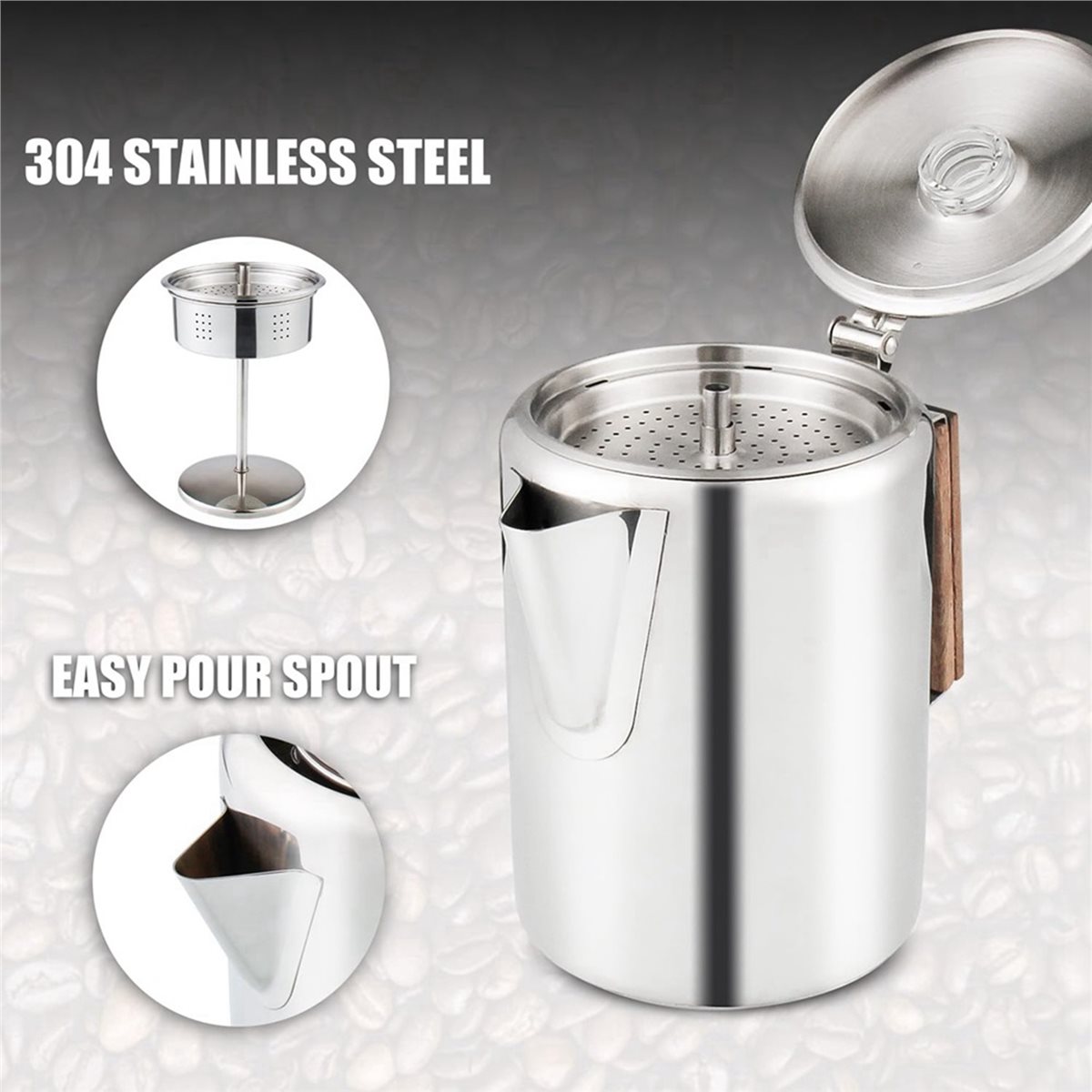 Compatibele koffiezetapparaten - Camp Percolator Coffee recensie en prijs