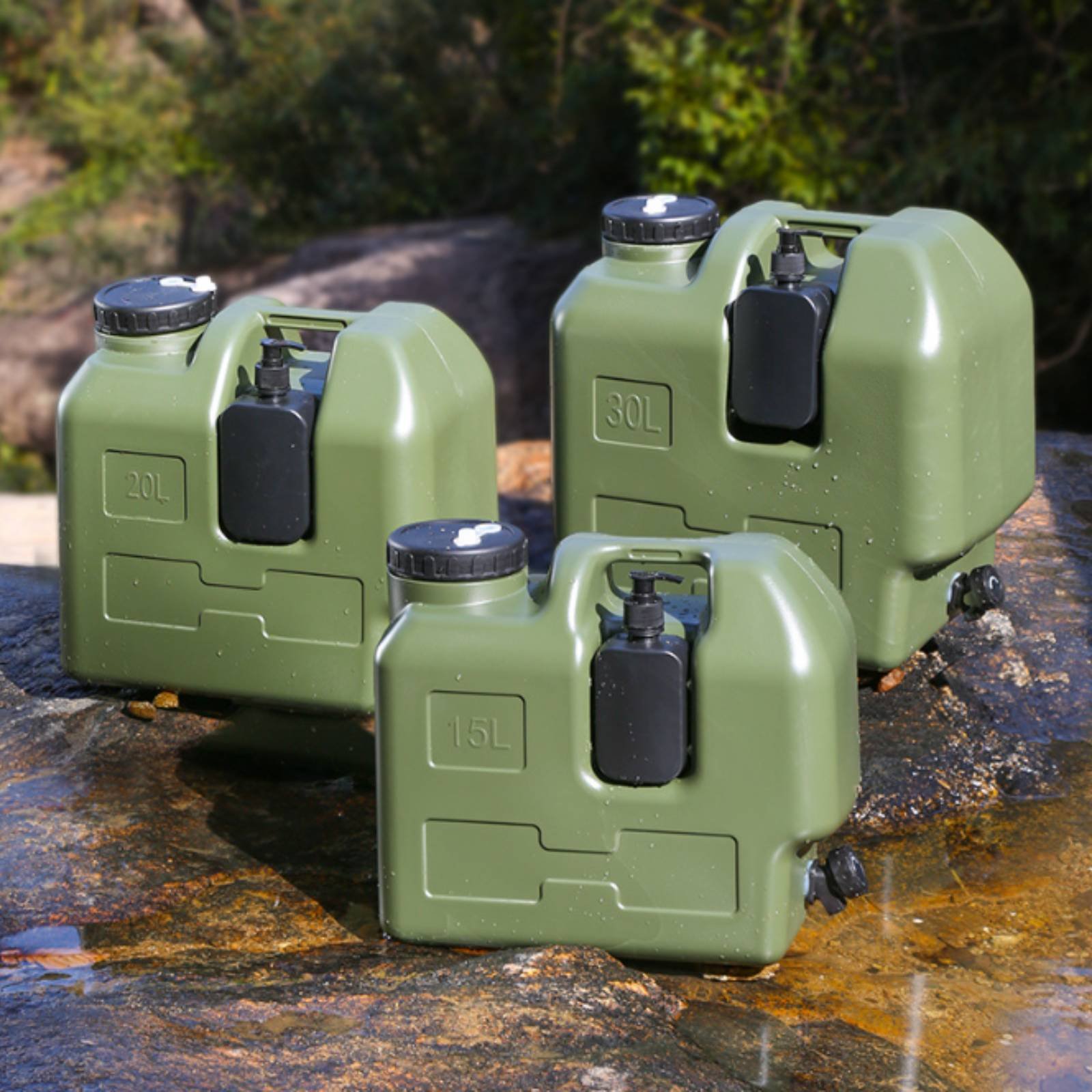 Watercontainer met kraan Food  - Outdoor Camping Water Jug recensie en prijs
