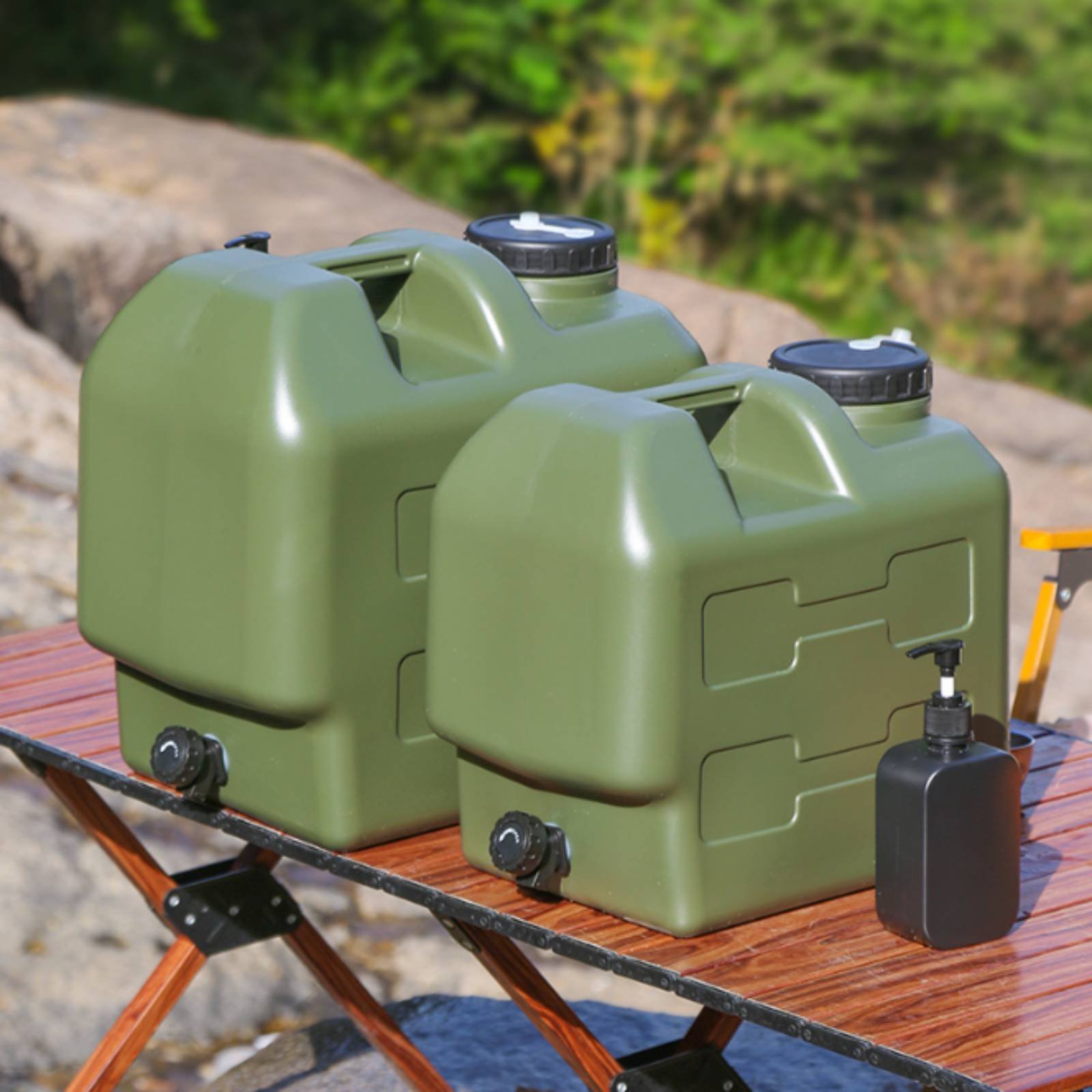 Watercontainer met kraan Food  - Outdoor Camping Water Jug recensie en prijs