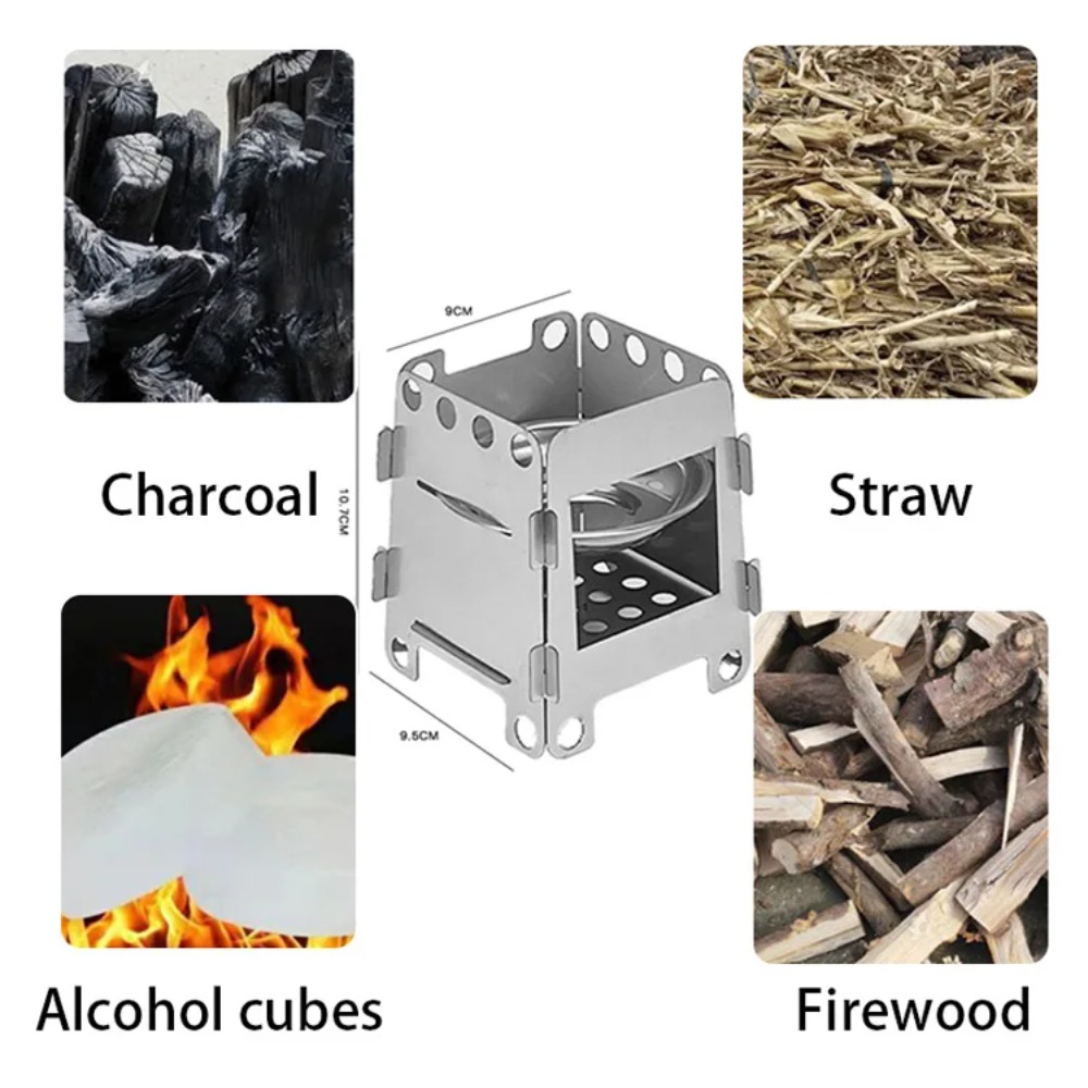 Campingoven Houtkachel Alcohol - Outdoor Camping Stove Wood recensie en prijs