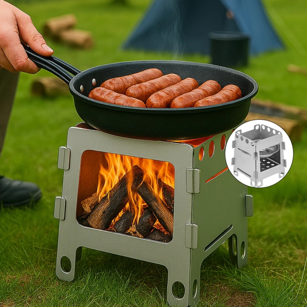 Campingoven Houtkachel Alcohol - Outdoor Camping Stove Wood recensie en prijs