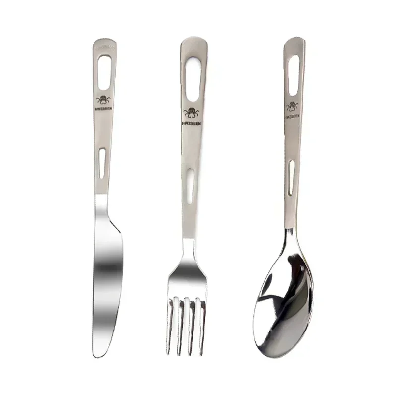 Hwzbben Titanium Vork Lepelmes - Outdoor Camping Kitchen Set recensie en prijs