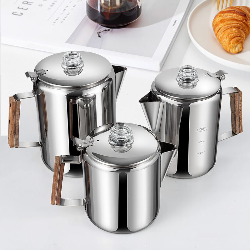 Roestvrijstalen campingkoffiep - Camp Percolator Coffee recensie en prijs