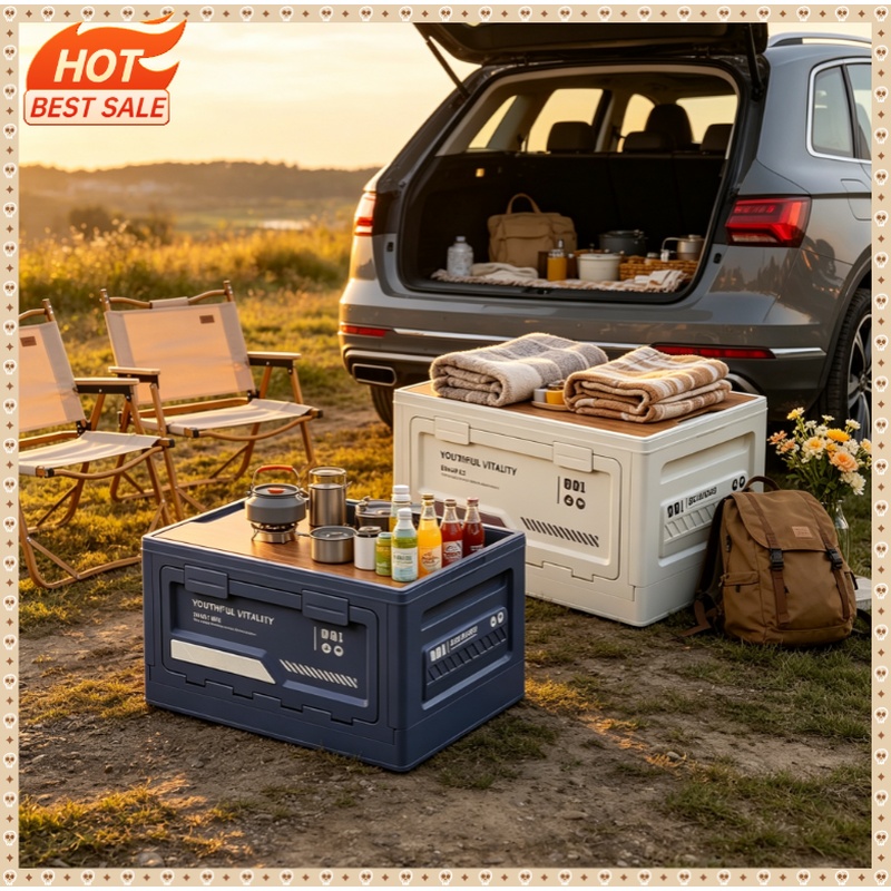 Opbergbox voor buiten, opvouwb - Outdoor Camping Folding Storage Box recensie en prijs
