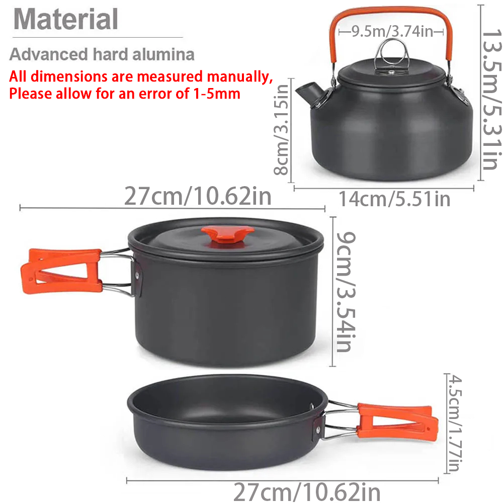 1 stks/1 set Camping Kookgerei - Outdoor Camping Kitchen Set recensie en prijs