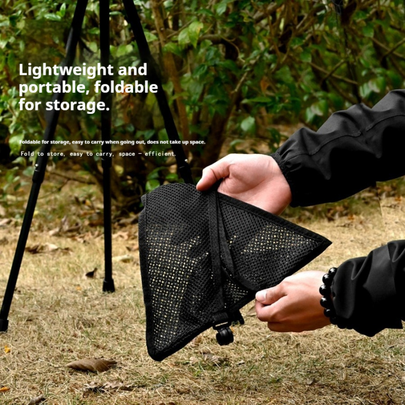 Draagbaar driehoekig opbergnet - Outdoor Camping Folding Storage Box recensie en prijs