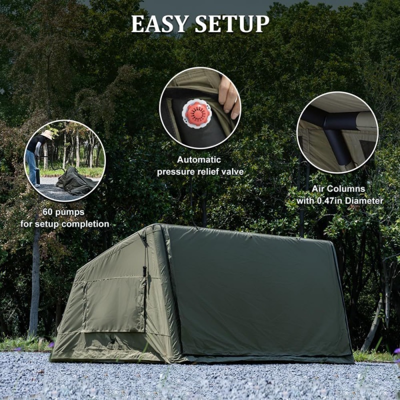 Automatische opblaasbare kampe - Outdoor Camping Set recensie en prijs