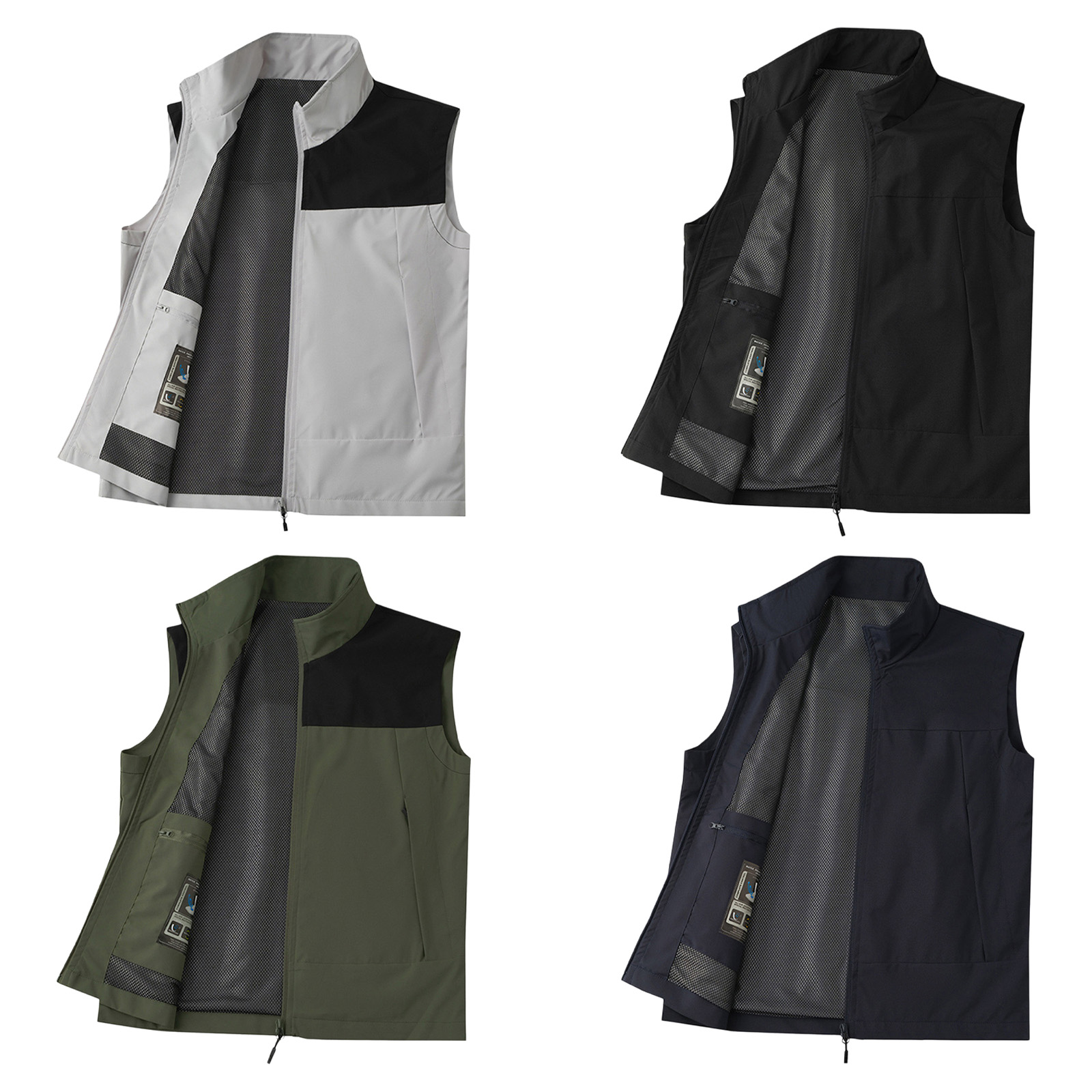 # M-5XL Heren Golfvest met Sta - Outdoor Camping Jacket recensie en prijs