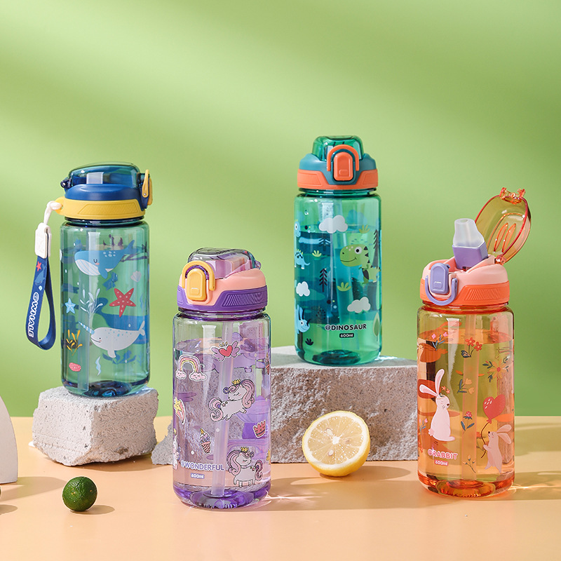 600ml Cartoon Dier Waterfles D - Outdoor Camping Water Jug recensie en prijs