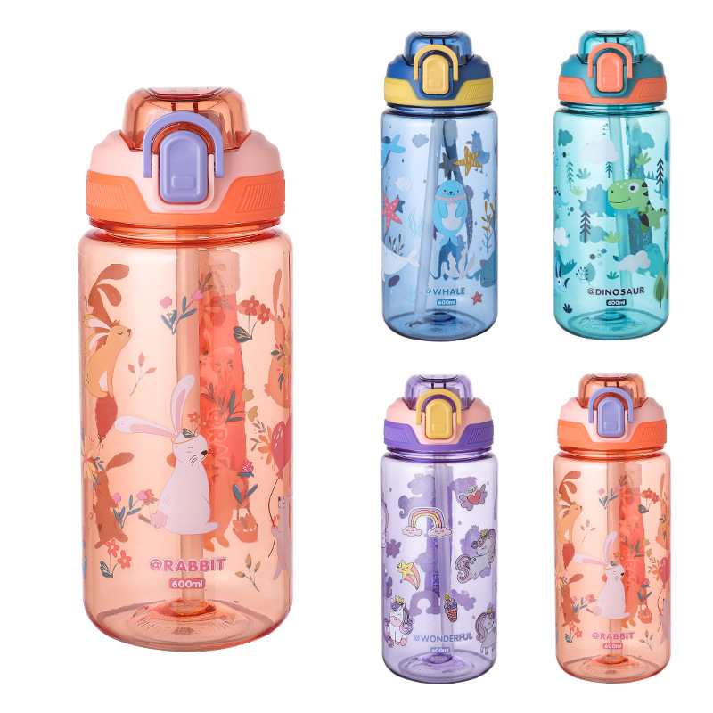 600ml Cartoon Dier Waterfles D - Outdoor Camping Water Jug recensie en prijs