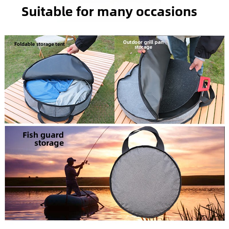 Draagbare ronde BBQ-kachel opb - Outdoor Camping Table With Storage recensie en prijs