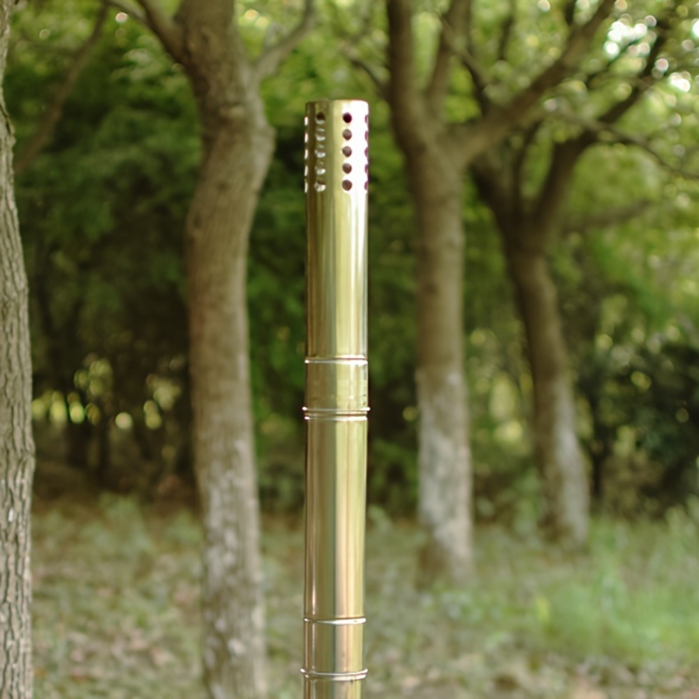 Rookpijpset van roestvrij staa - Outdoor Camping Stove Wood recensie en prijs