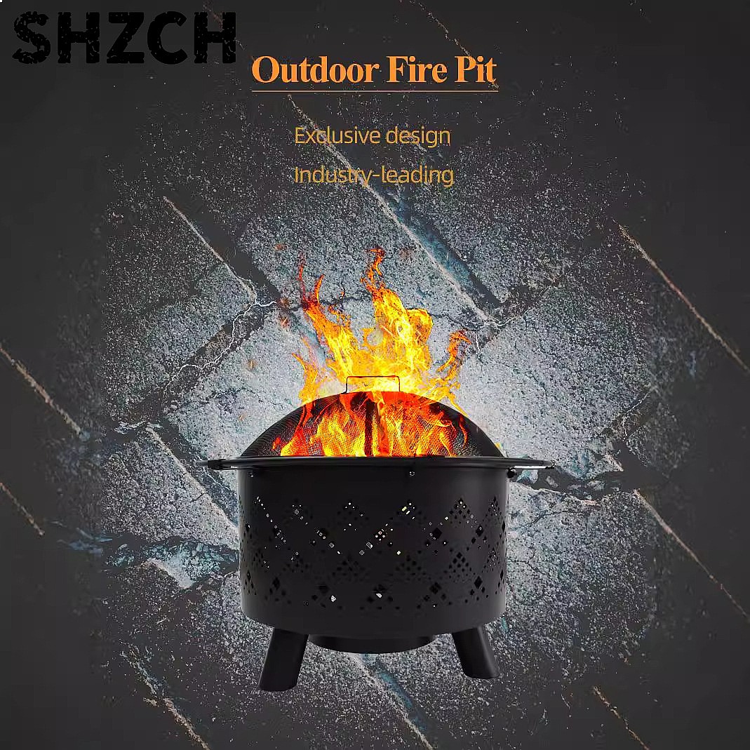 Buitenhaard met houtskool voor - Outdoor Camping Set recensie en prijs