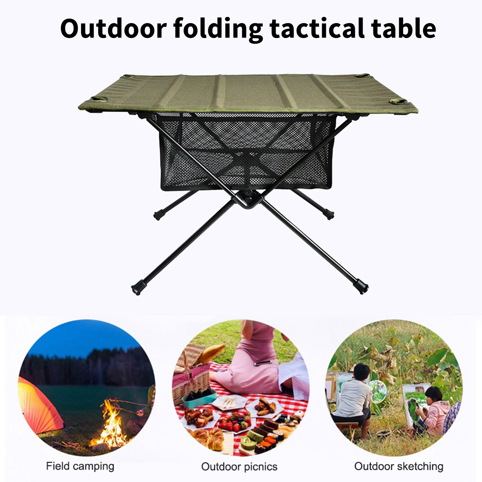 Camping Opvouwbare Tafel Opber - Outdoor Camping Folding Storage Box recensie en prijs