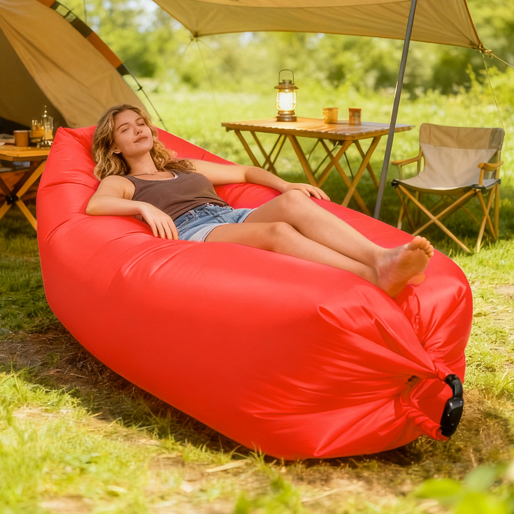 Meerkleurige draagbare opblaas - Outdoor Camping Sleeping Bag recensie en prijs