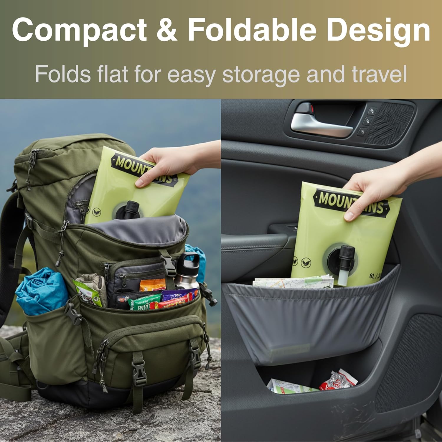 Campingwatercontainer Opvouwba - Outdoor Camping Water Jug recensie en prijs